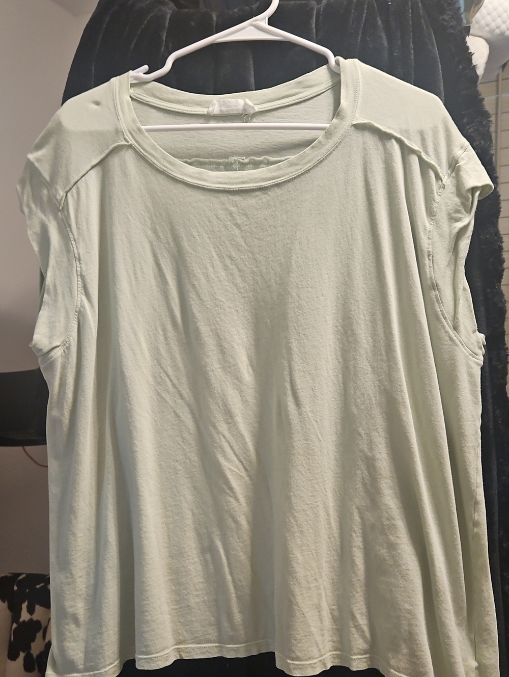 Double Zero Mint Green Scoop Neck Tank Top
